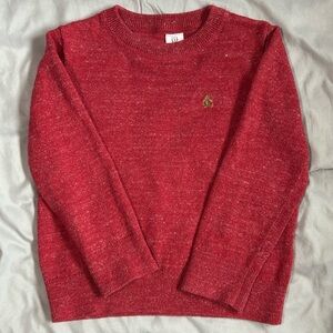 Baby GAP Rich Red Crew Neck Sweater